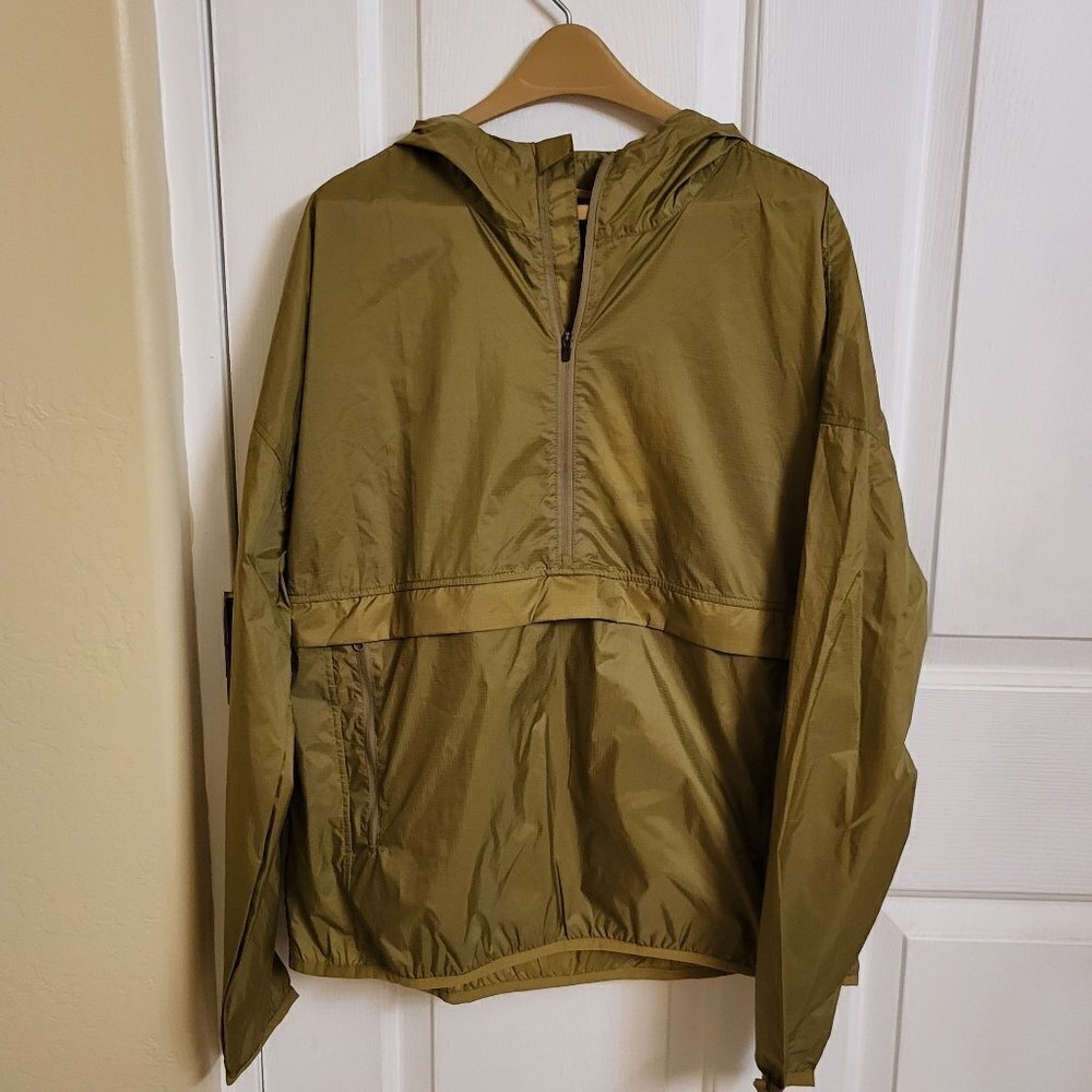 PRANA WOMEN'S WHISTLER ANORAK windbreaker Sweet Grass Size Small NWT - Picture 2 of 10